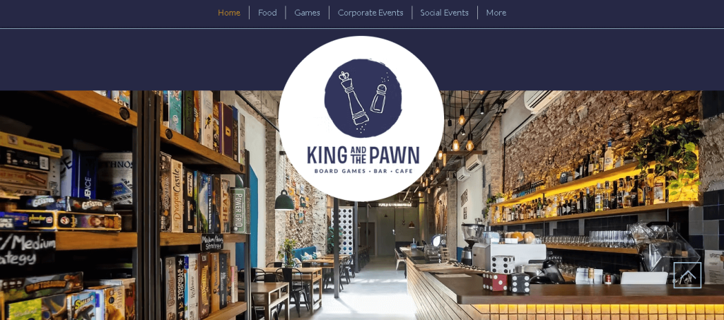 King and the Pawn Board Game Cafe Singapore