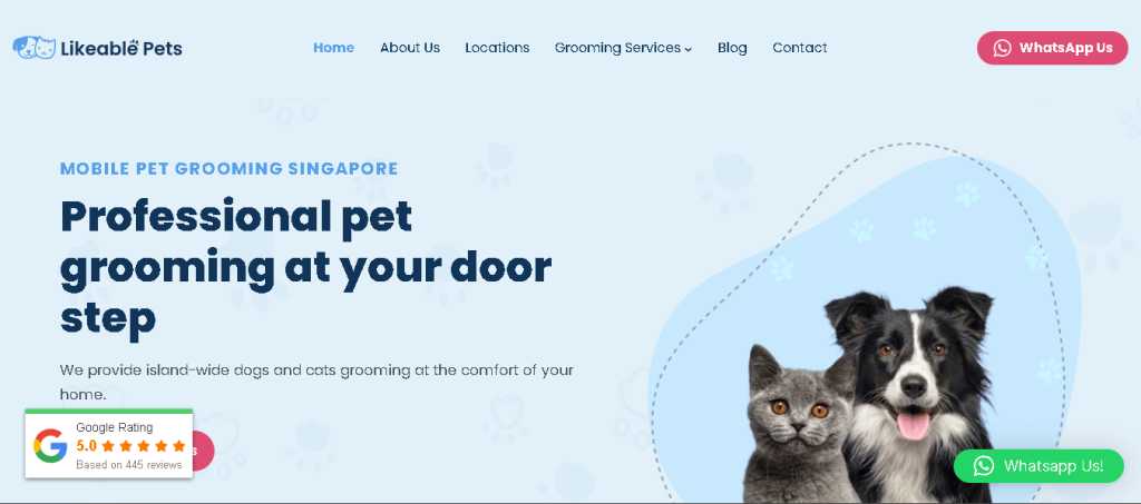 Likeable Pets Best Pet Grooming Singapore