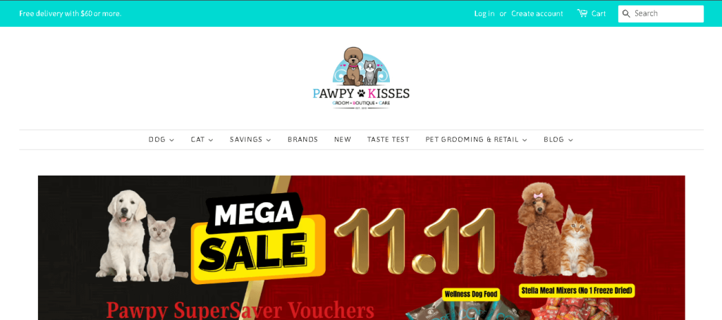 Pawpy Kisses Pet Shop & Pet Grooming Services Singapore