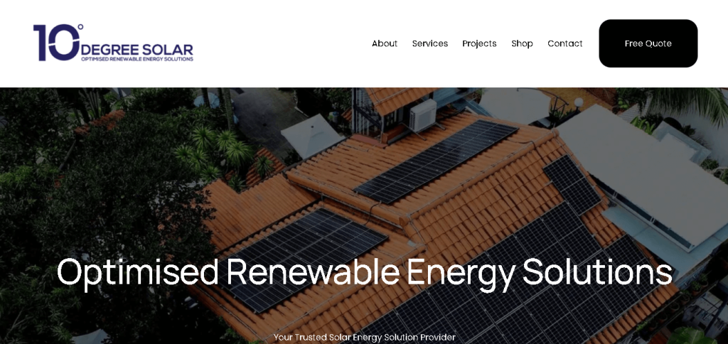 10 Degree Solar Panel Installation Singapore