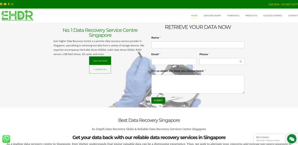 Everhigher Best Data Recovery Singapore
