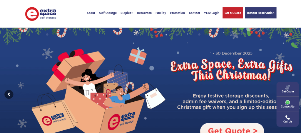 Extra Space Storage Rental Singapore