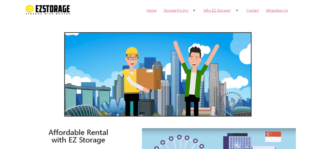 EZ Storage Singapore Space Rental