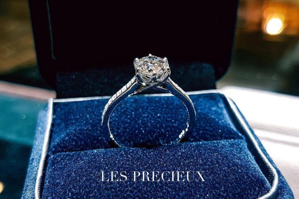 Les Precieux Lab Grown Diamond Ring Singapore
