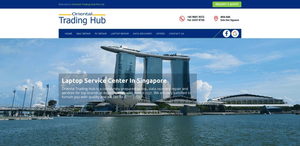 Oriental Trading Hub Data Recovery Singapore