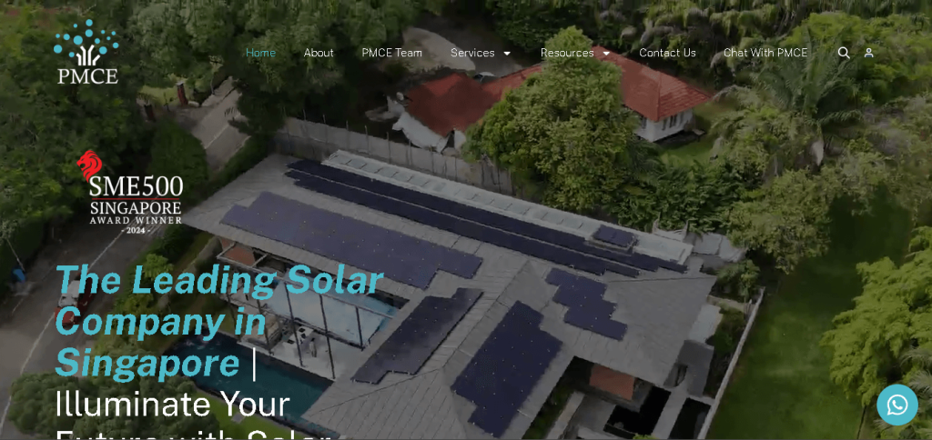 PMCE Solar Panel Company Singapore