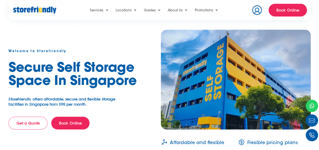 Storefriendly Storage Space Singapore