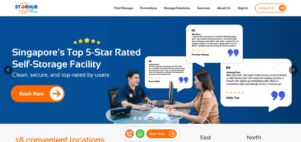 StorHub Storage Space Rental Singapore