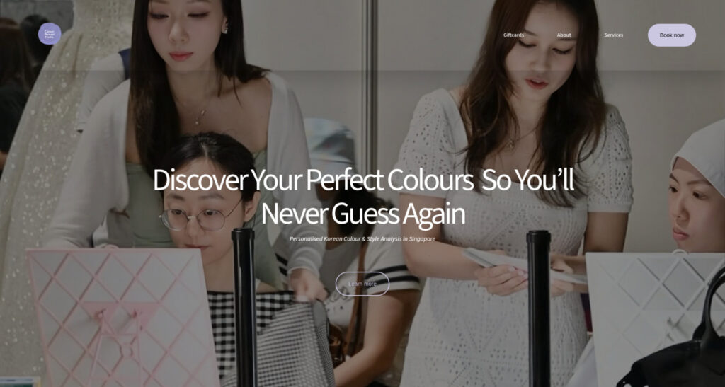Colour Moment Studio For Personal Colour Analysis Singapore