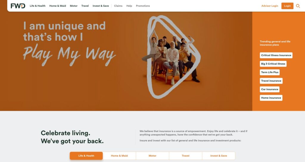 FWD Insurance Singapore For Travel