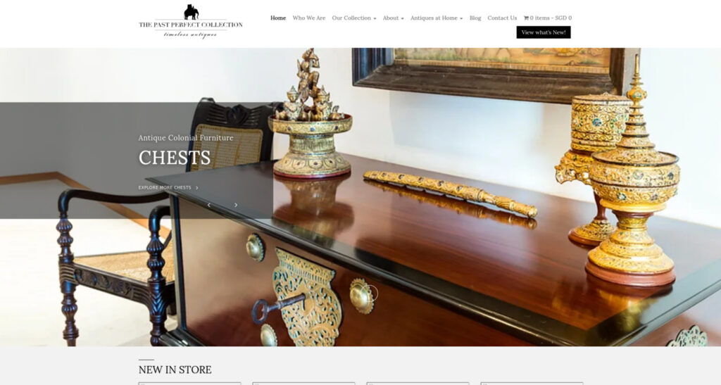 The Past Perfect Collection Antique Store Singapore