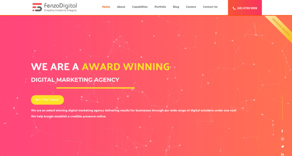 Fenzo Digital SEO Company Singapore