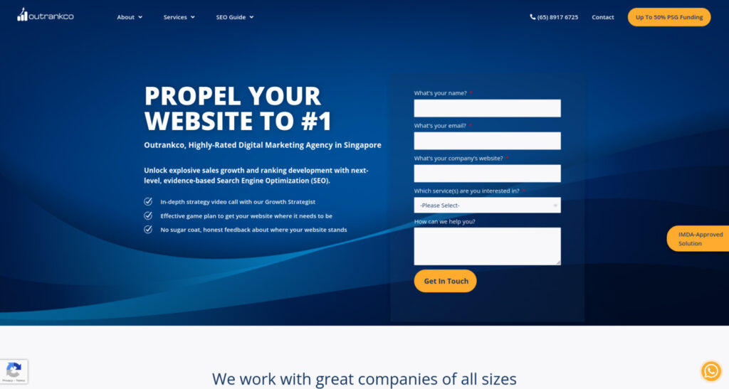 Outrankco SEO Agency Singapore