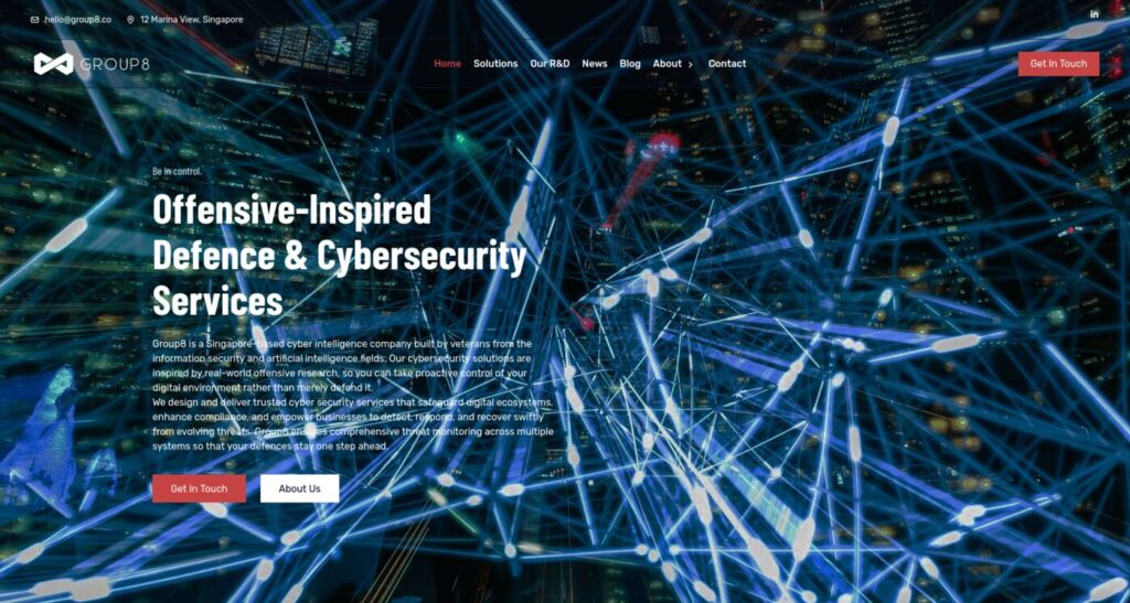 Group8 Best Cyber Security Agency Singapore