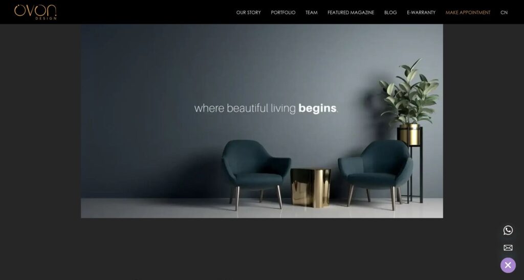 OVON Best Condo Interior Design Singapore