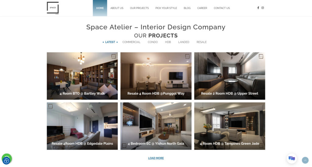 Space Atelier Condo Interior Design Singapore