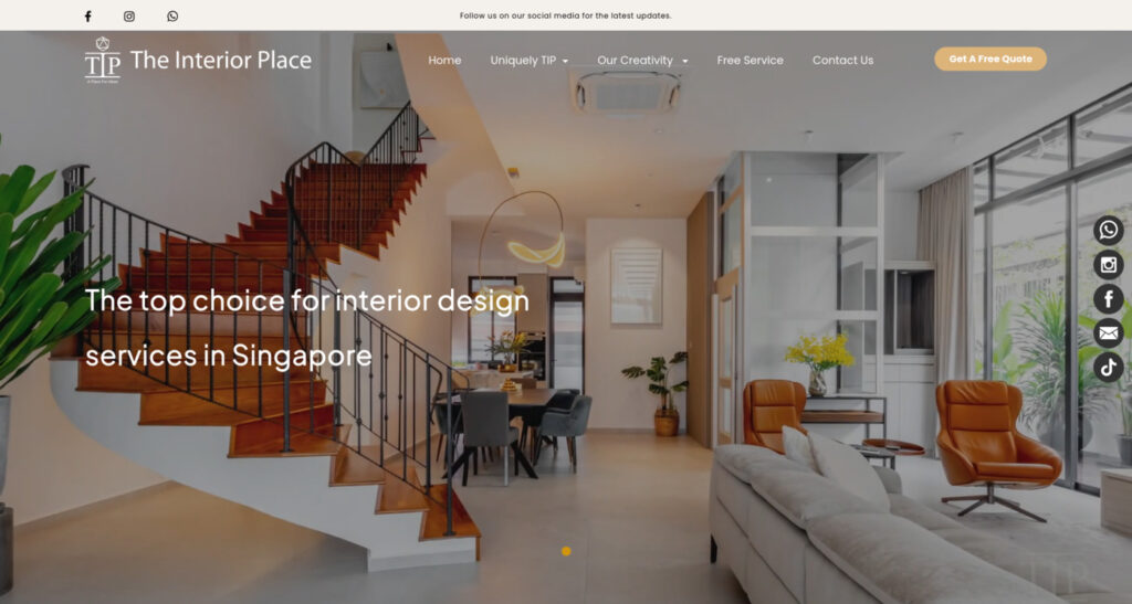 The Interior Place Condo Interior Design Singapore