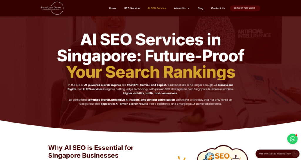 BrandLoom Digital AI SEO Agency In Singapore