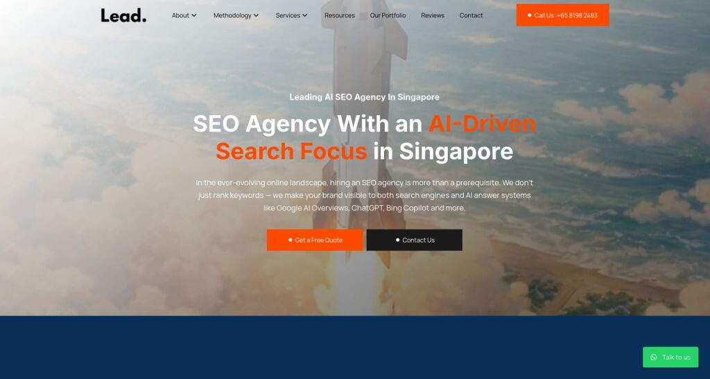 The Leading Solution Singapore AI SEO Agency 