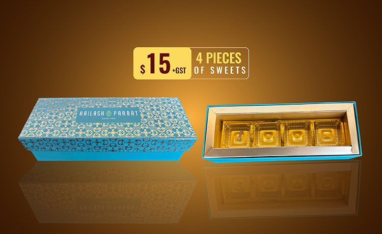 Kailash Parbat Diwali sweet box