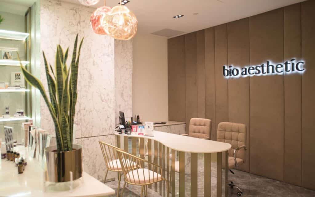Interior of Bio Aesthetic Laser Clinic at Palais Renaissance, Orchard Road, Singapore