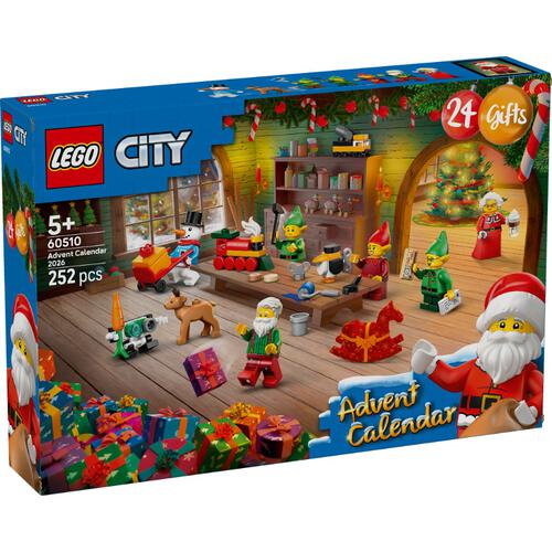 LEGO City Advent Calendar 2026 Santa's Workshop packaging