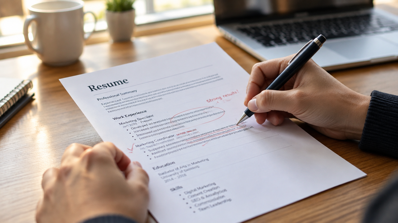 Professional resume writing consultation in Singapore