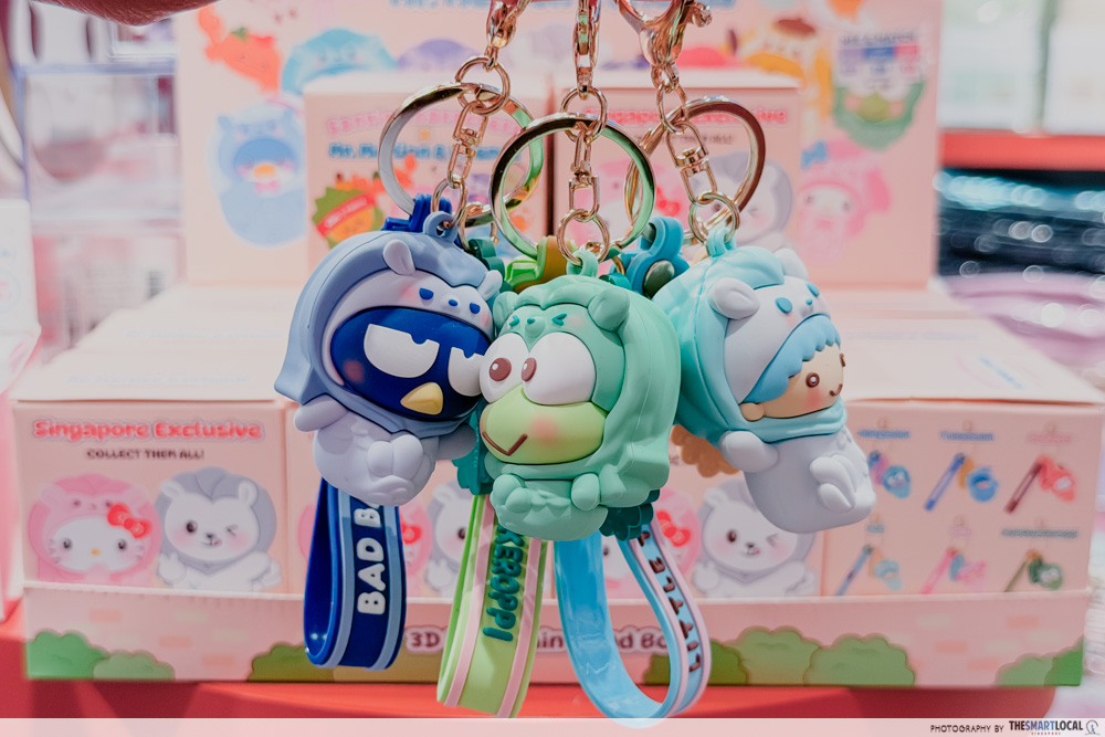 Sanrio x Mr Merlion & Friends blind box keychain